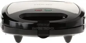 Nikai NGT323D Sandwich Maker With 3 Removable Plates