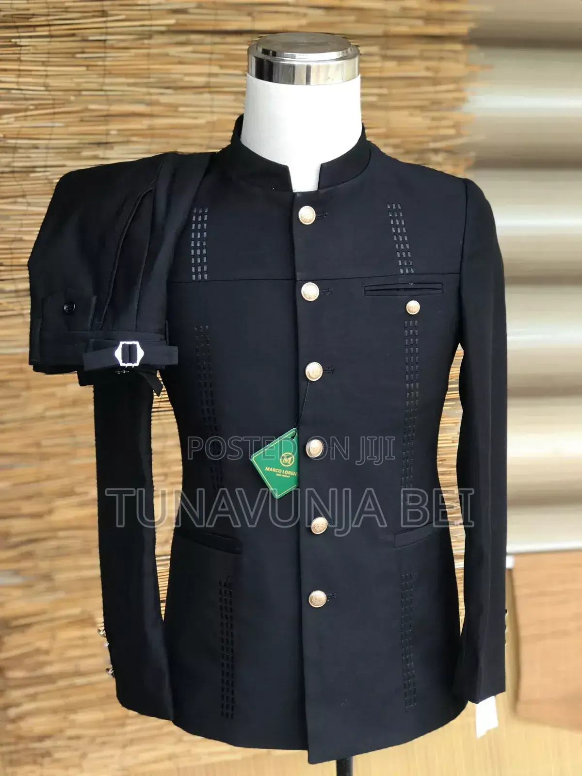 Black Quality Kaunda Suit