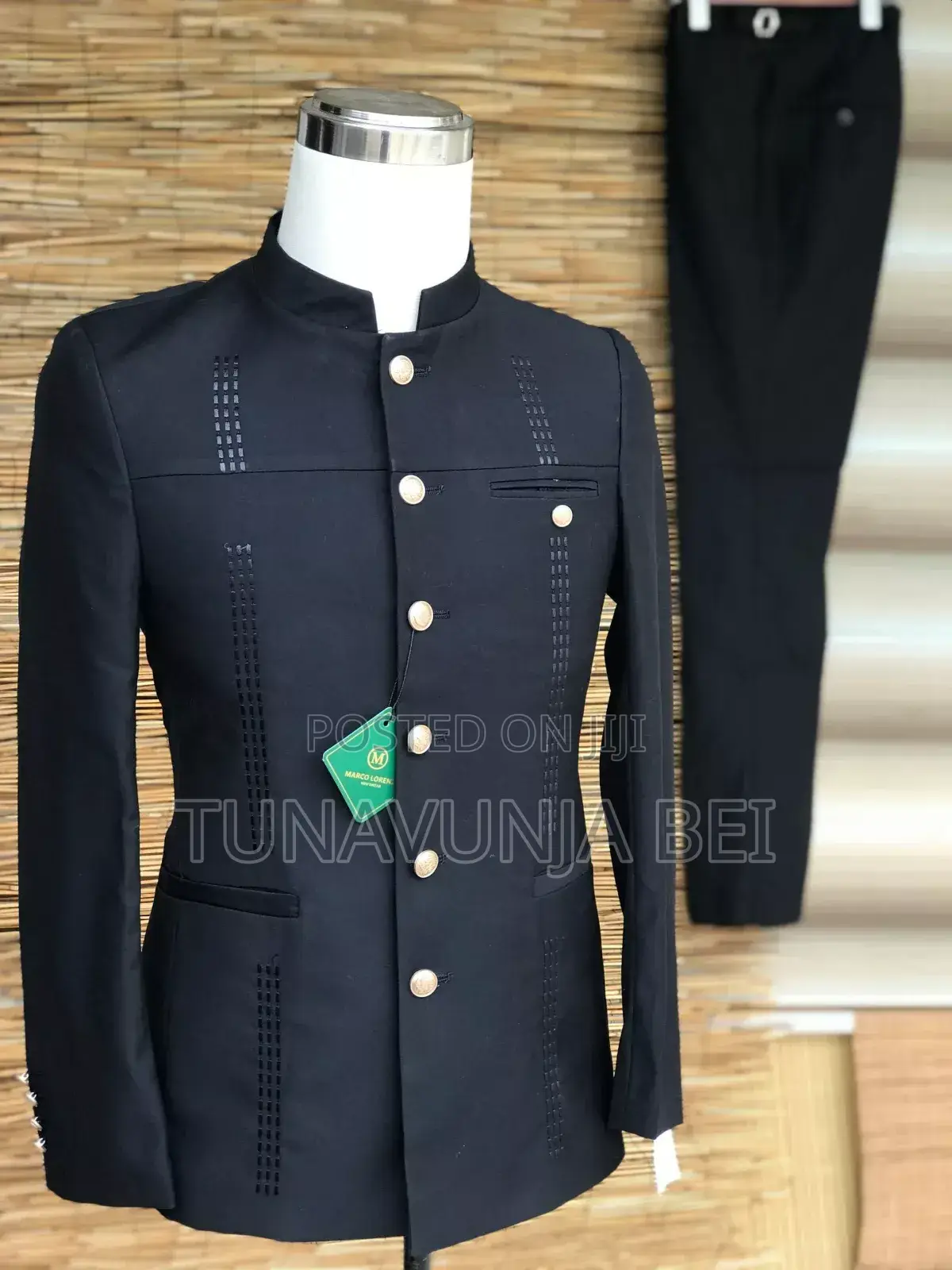 Black Quality Kaunda Suit