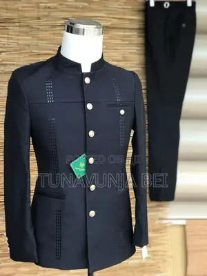 Black Quality Kaunda Suit