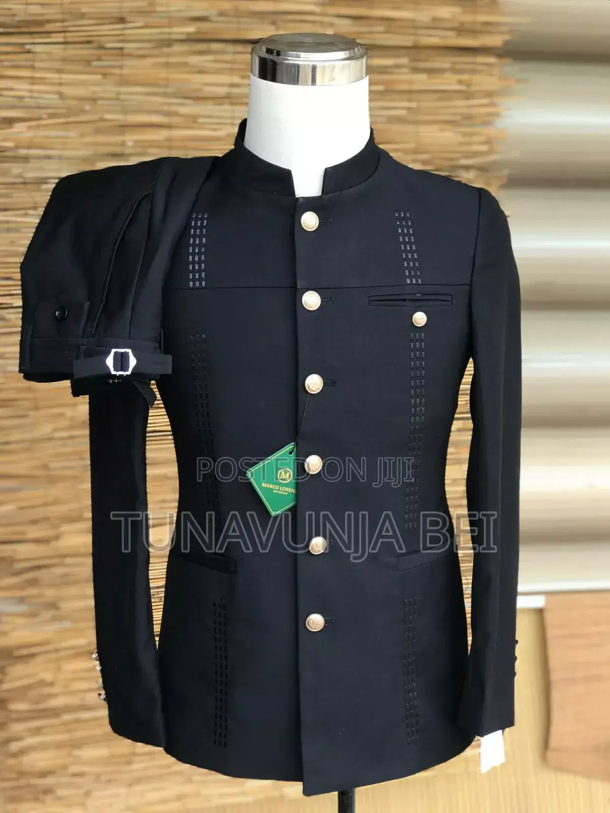 Black Quality Kaunda Suit