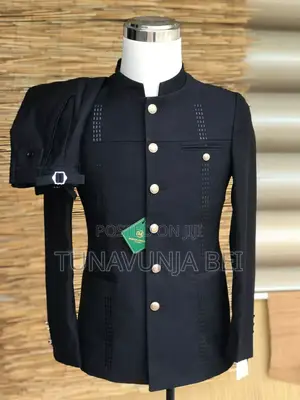 Black Quality Kaunda Suit
