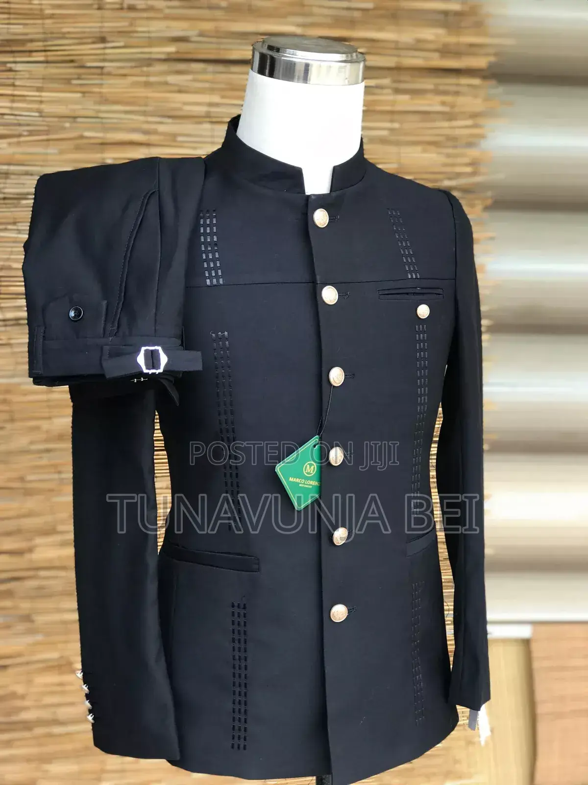 Black Quality Kaunda Suit