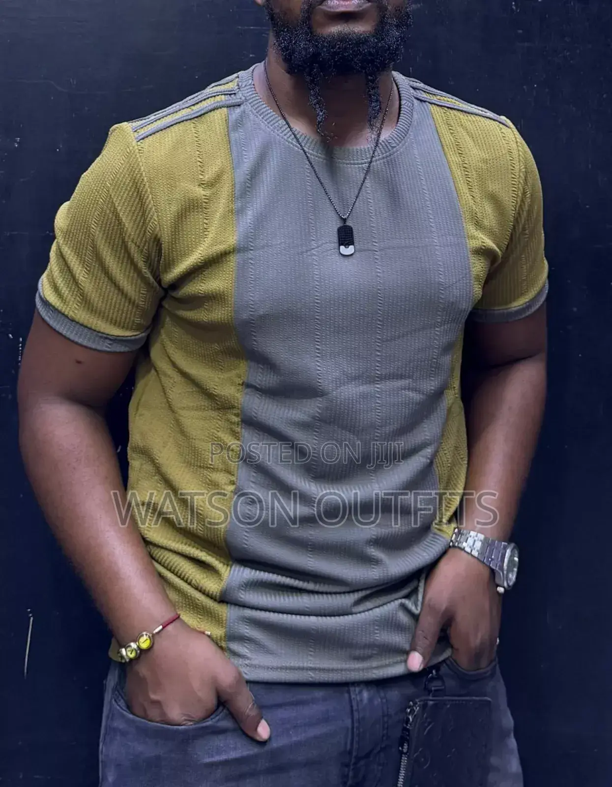 T-Shirts Mpya Za Rangi Mbili