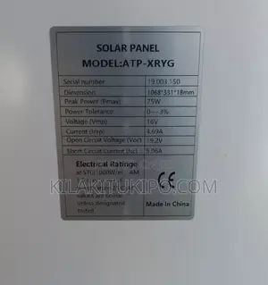 Monocrystalline Solar Panel 40w-104w