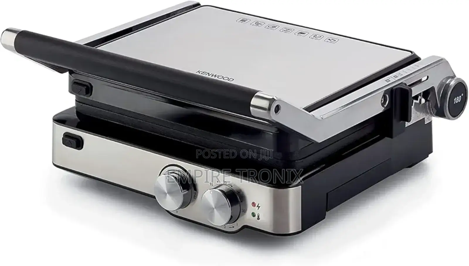 Kenwood Grill 2000W Contact Health Grill HGM80.000SS