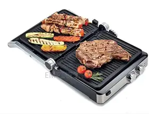 Kenwood Grill 2000W Contact Health Grill HGM80.000SS
