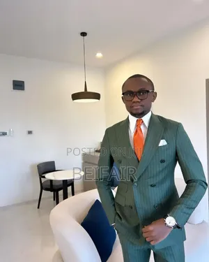 Green Stripes Suits | DOUBLE BREASTED SUITS | SUX BUTTONS