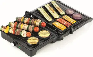 Kenwood Grill 2000W Contact Health Grill Panini HGM31.000SI