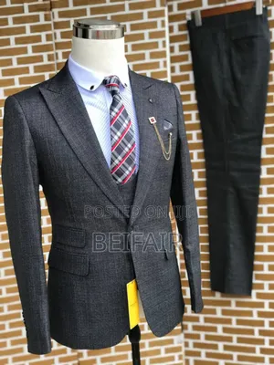 Grey Suits | Suti Ya Kijivu | Men's Suits