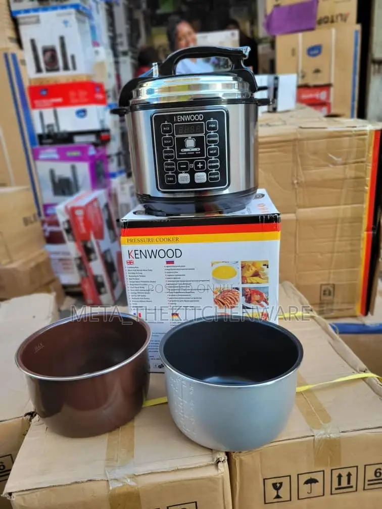 Kenwood Electric Pressure Cooker 6L With 2 Pots