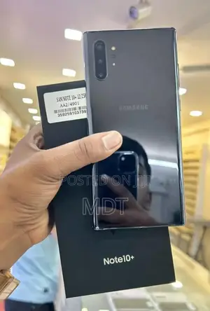 Photo - New Samsung Galaxy Note 10 Plus 512 GB Black