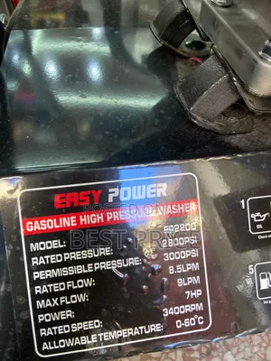 Gasoline High Pressure Washer 2800psi 7HP