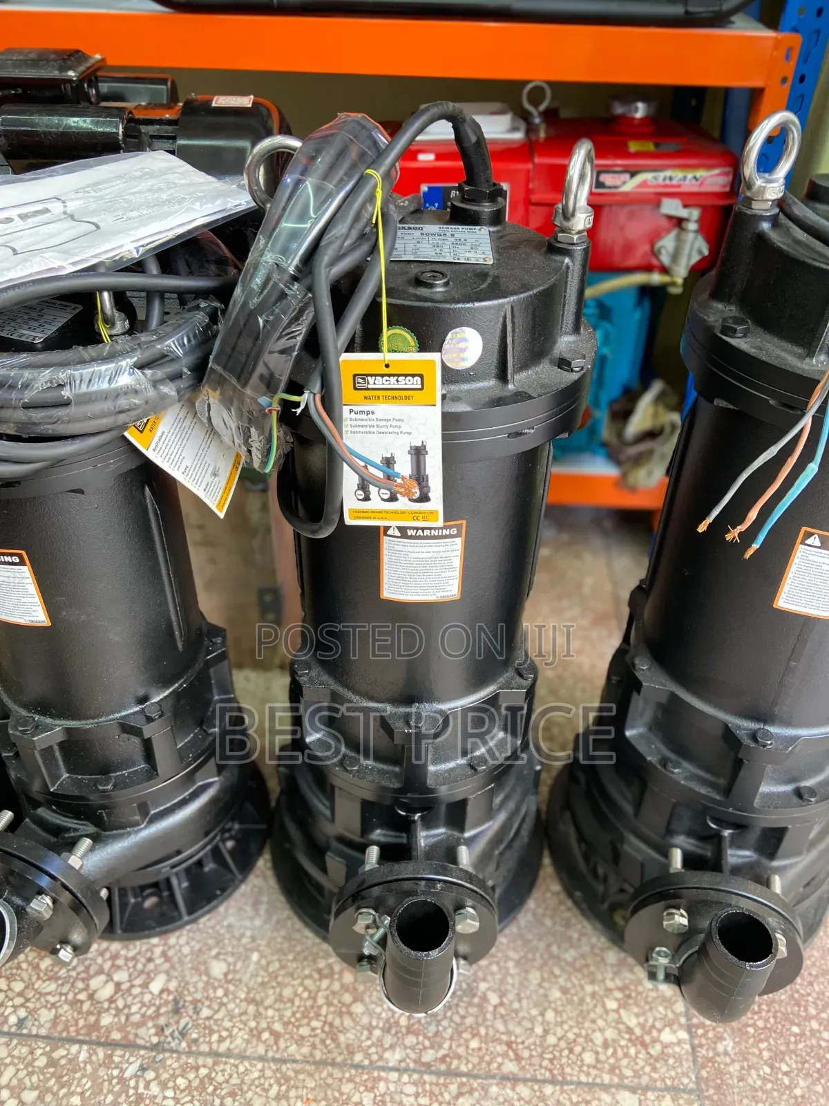 Vackson Sewage Pump 2" Height Max 36.5m