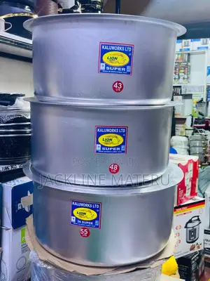 Sufuria Kubwa Aluminium Nzito