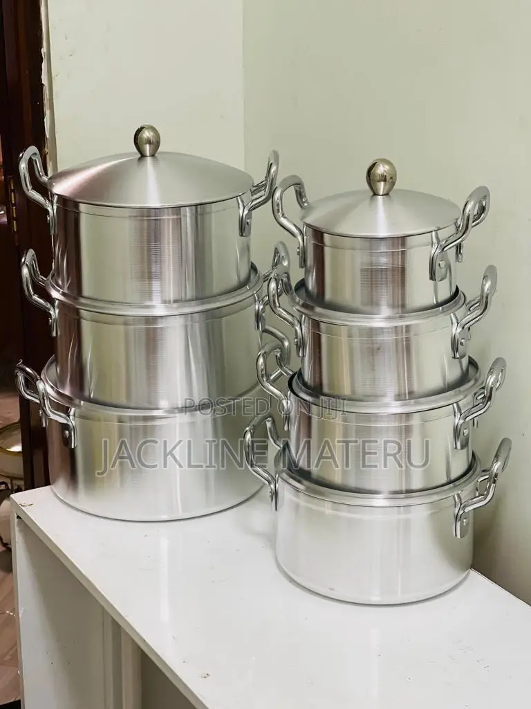 Sufuria Za Germany Aluminium Nzito7pcs