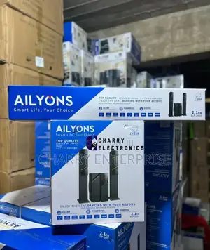 Ailyons Subwoofer Mziki Wa Kutosha 2 Tower Speakers 