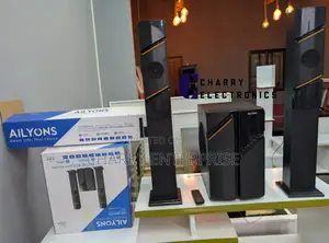 Ailyons Subwoofer Mziki Wa Kutosha 2 Tower Speakers 