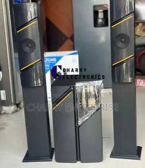 Ailyons Subwoofer Mziki Wa Kutosha 2 Tower Speakers 