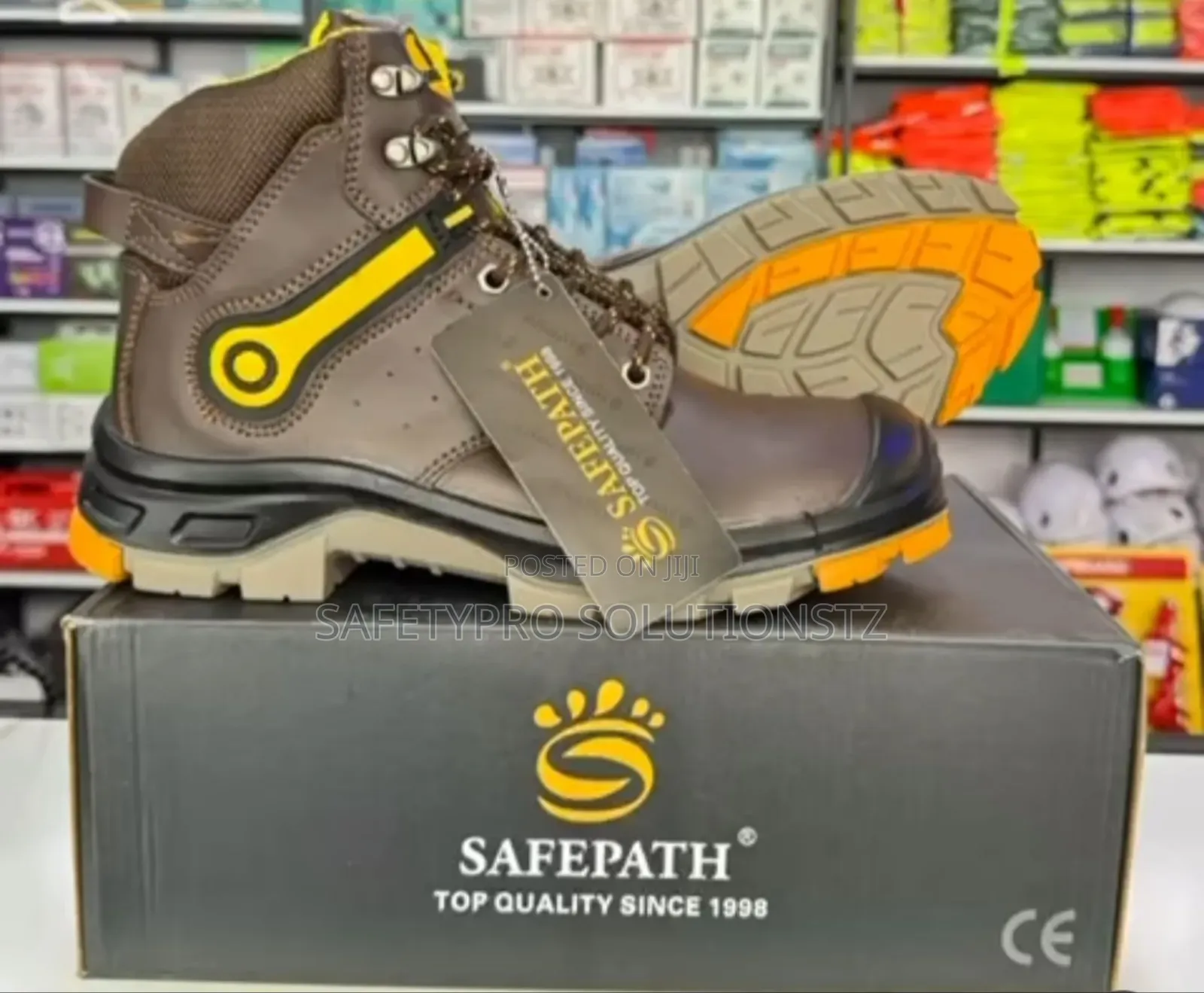 Heavy Duty Safety Shoes (Safepath Brand)