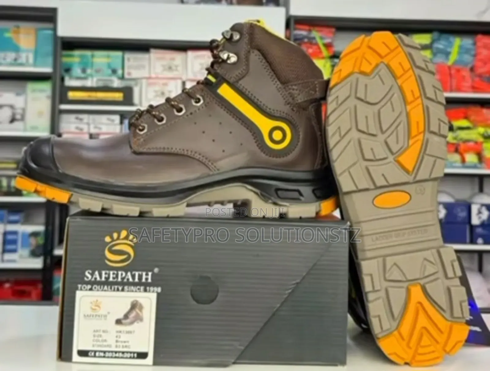 Heavy Duty Safety Shoes (Safepath Brand)