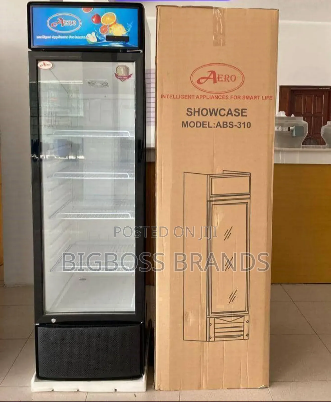 Aero Single Door Beverage Cooler 310L