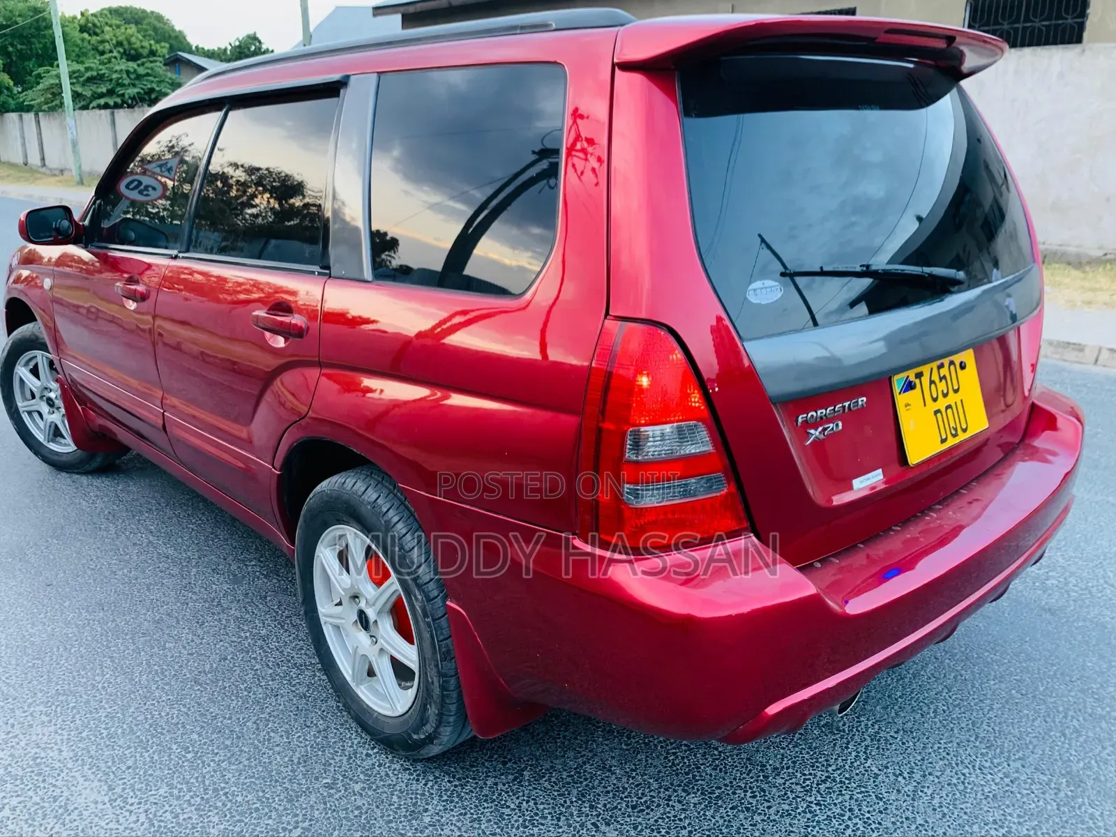 Subaru Forester 2002 Red