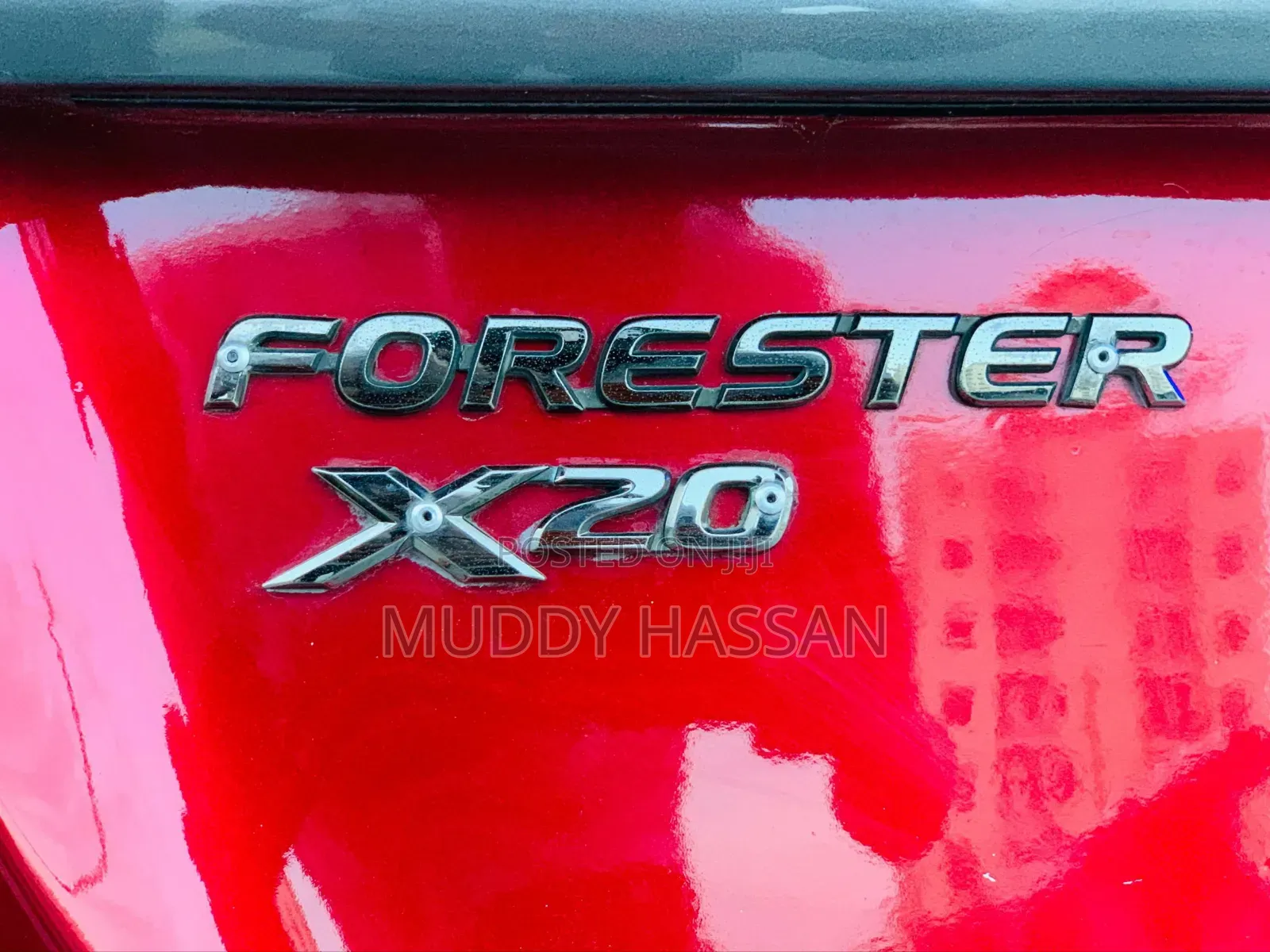 Subaru Forester 2002 Red