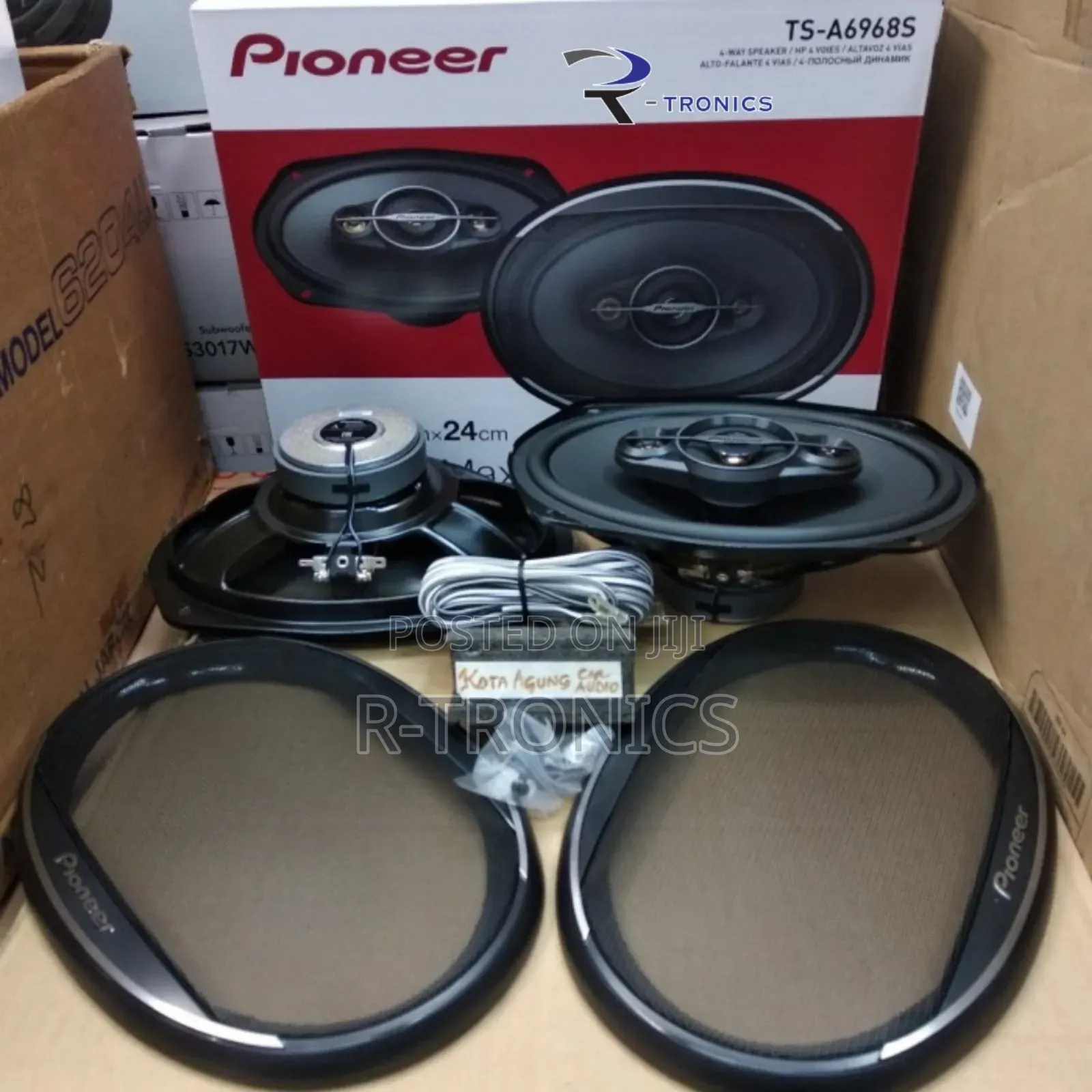 Pioneer TS-A6968S 450W Max/90w RMS 4-Way Car Speaker