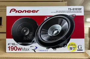 Pioneer (TS-G1010F) 190-Watt 2-Way Car Audio Speakers