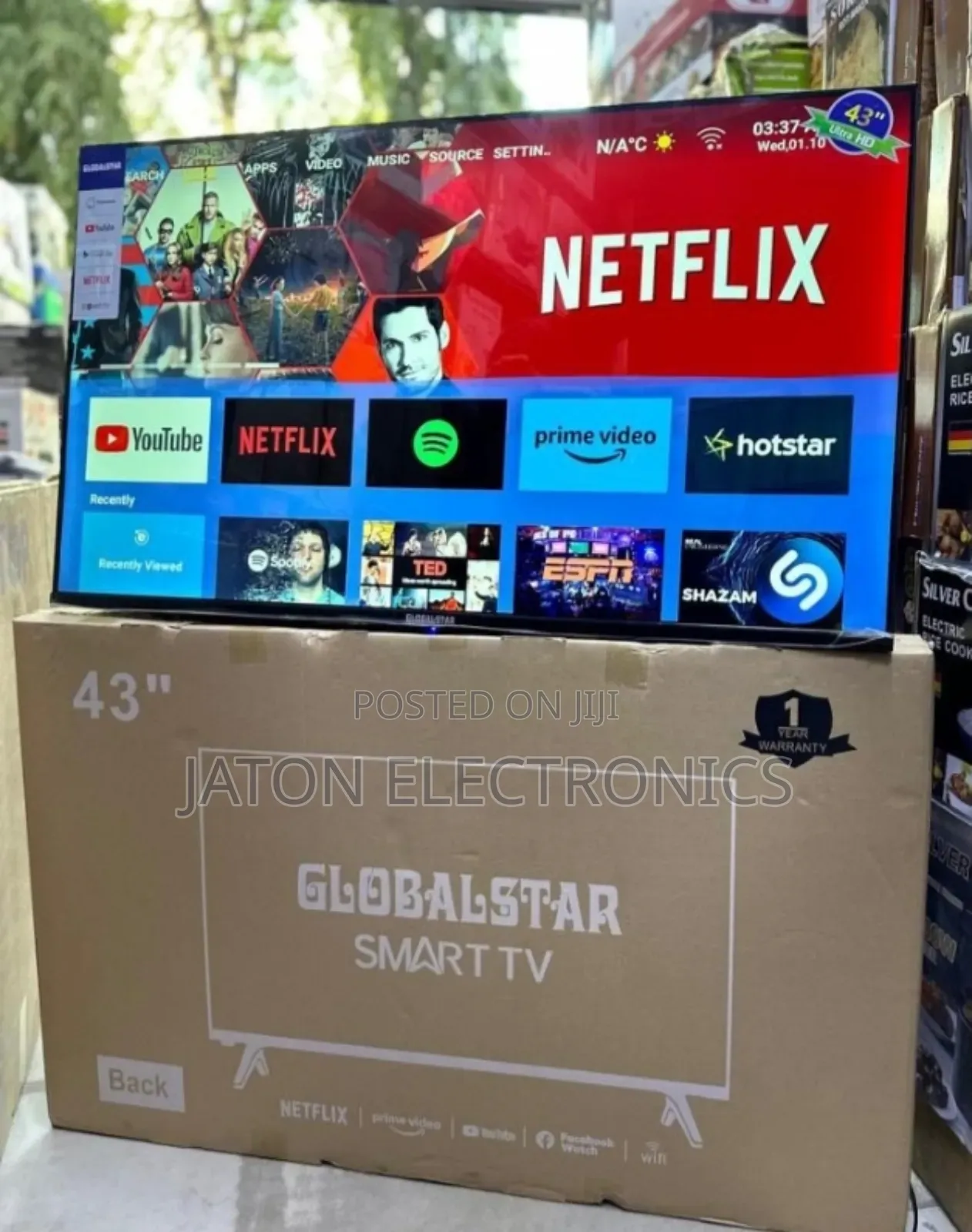 Globalstar 43 Inches Smart Tv