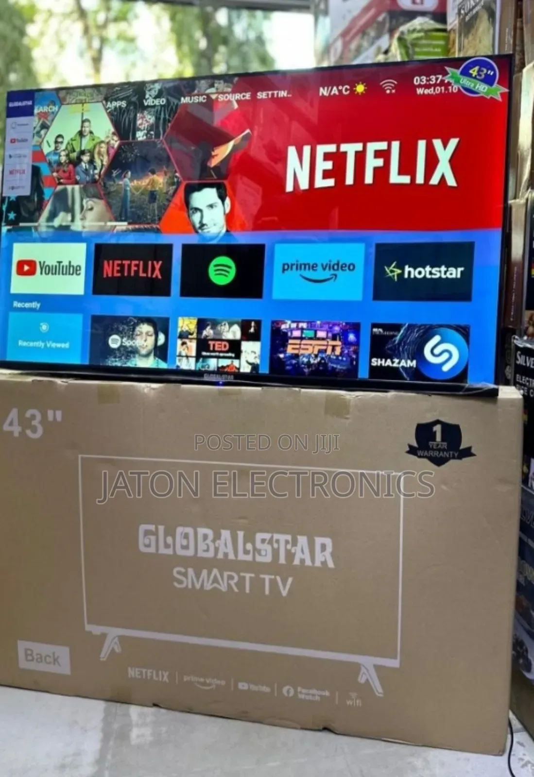 Globalstar 43 Inches Smart Tv