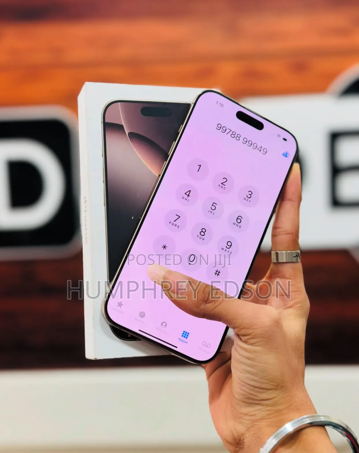 New Apple iPhone 16 Pro Max 256 GB Rose Gold
