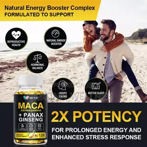 MACA ASHWAGANDHA +PANAX GINSENG (1000mg Per Serving )