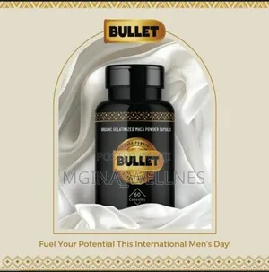 Organic Bullets Maca Powder Capsules (60 Capsule)