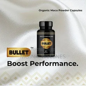 Organic Bullets Maca Powder Capsules (60 Capsule)