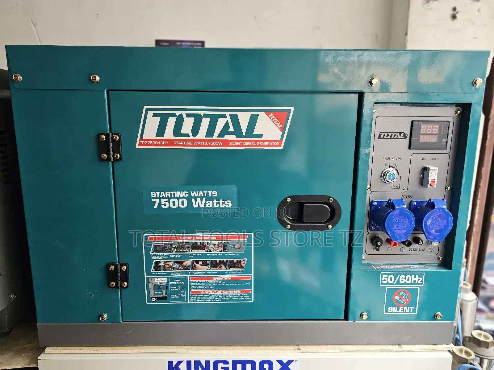 Diesel Silent Generator 7.5kva
