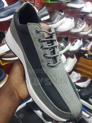 Mens Shoes Timberland Color Gray Material Leather
