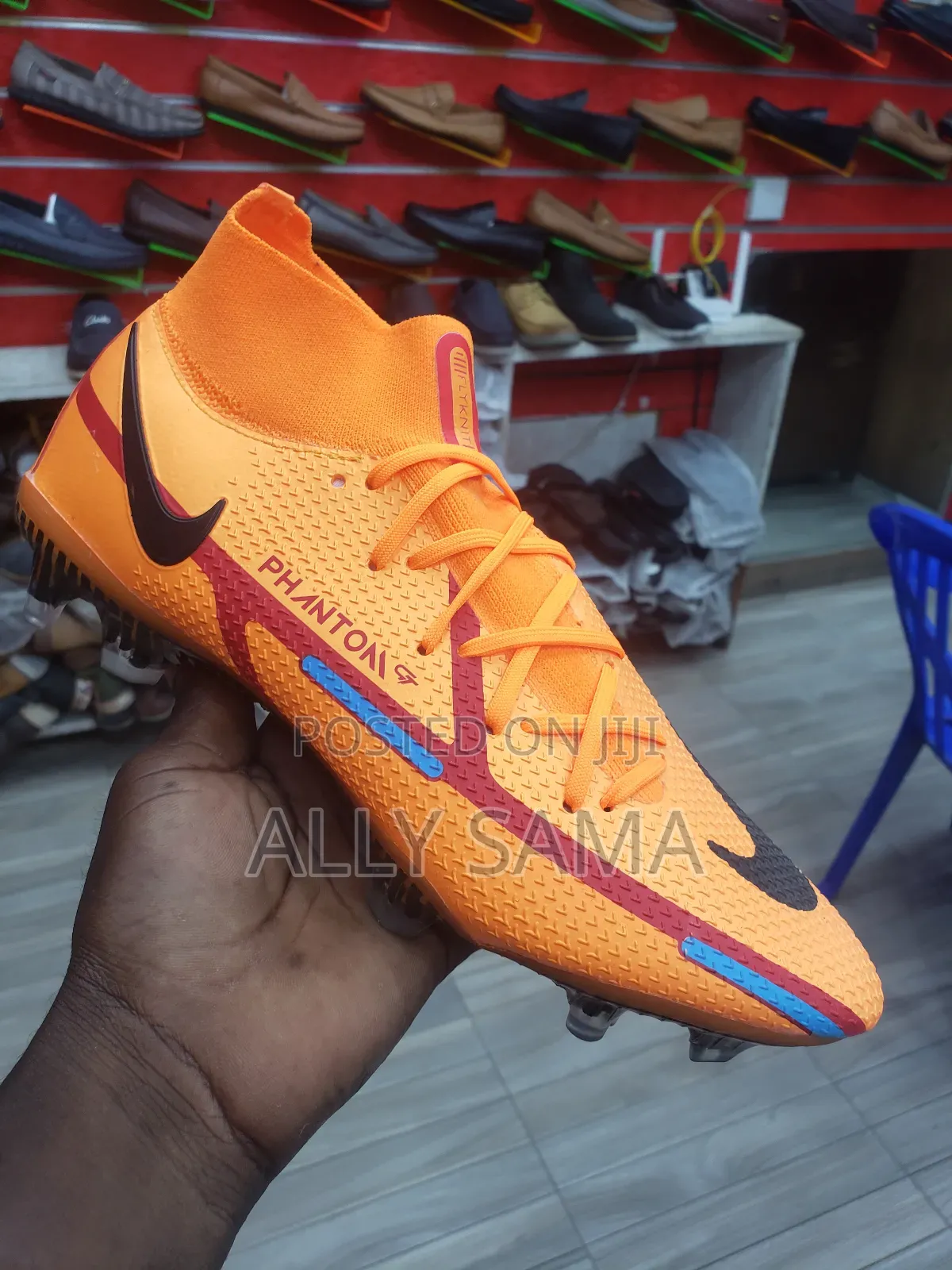Football Boots Phantom Color Orange