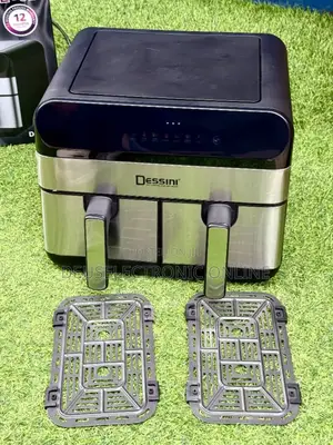 Electric Double Air Fryer 5+5l
