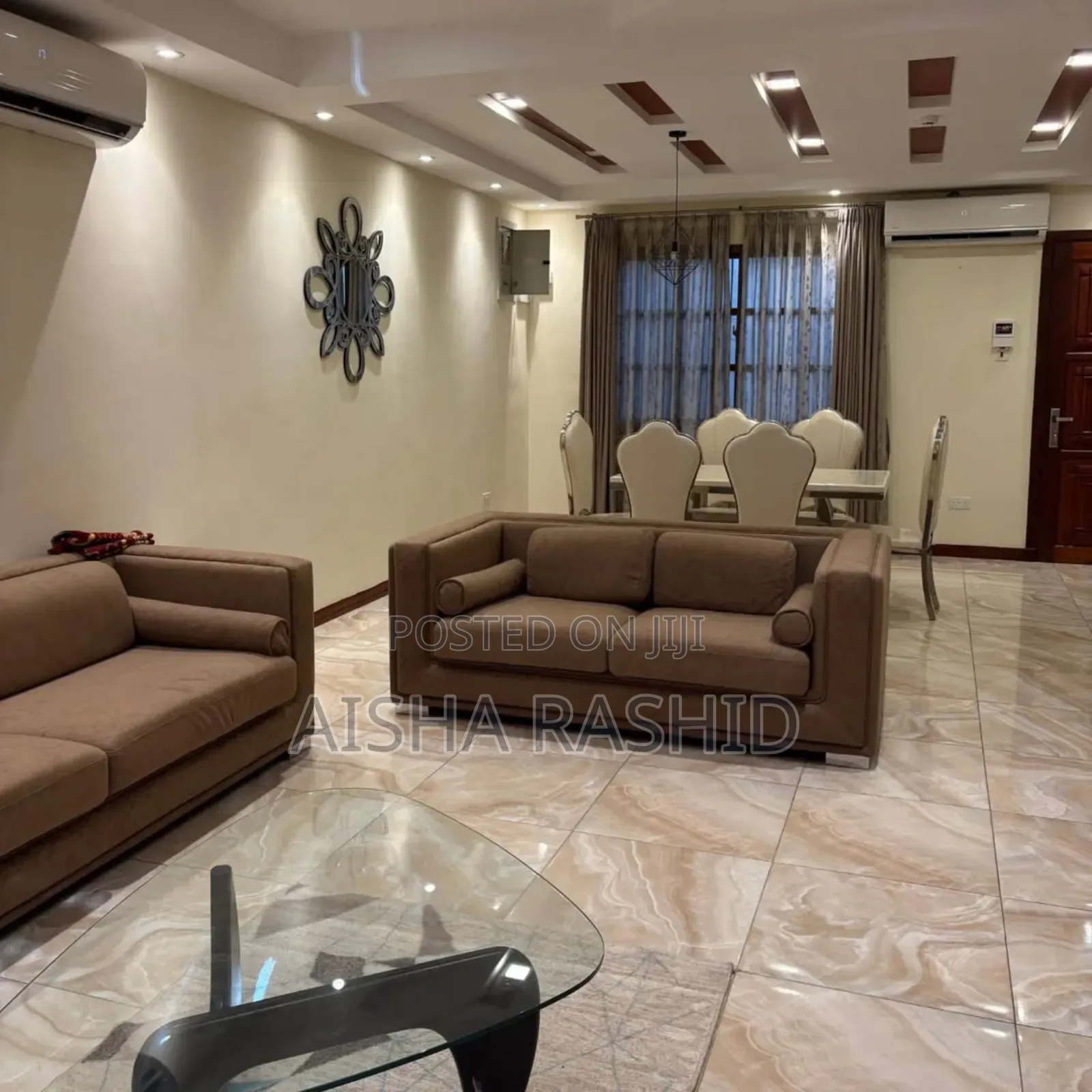 Furnished 3bdrm House in Kinondoni for rent