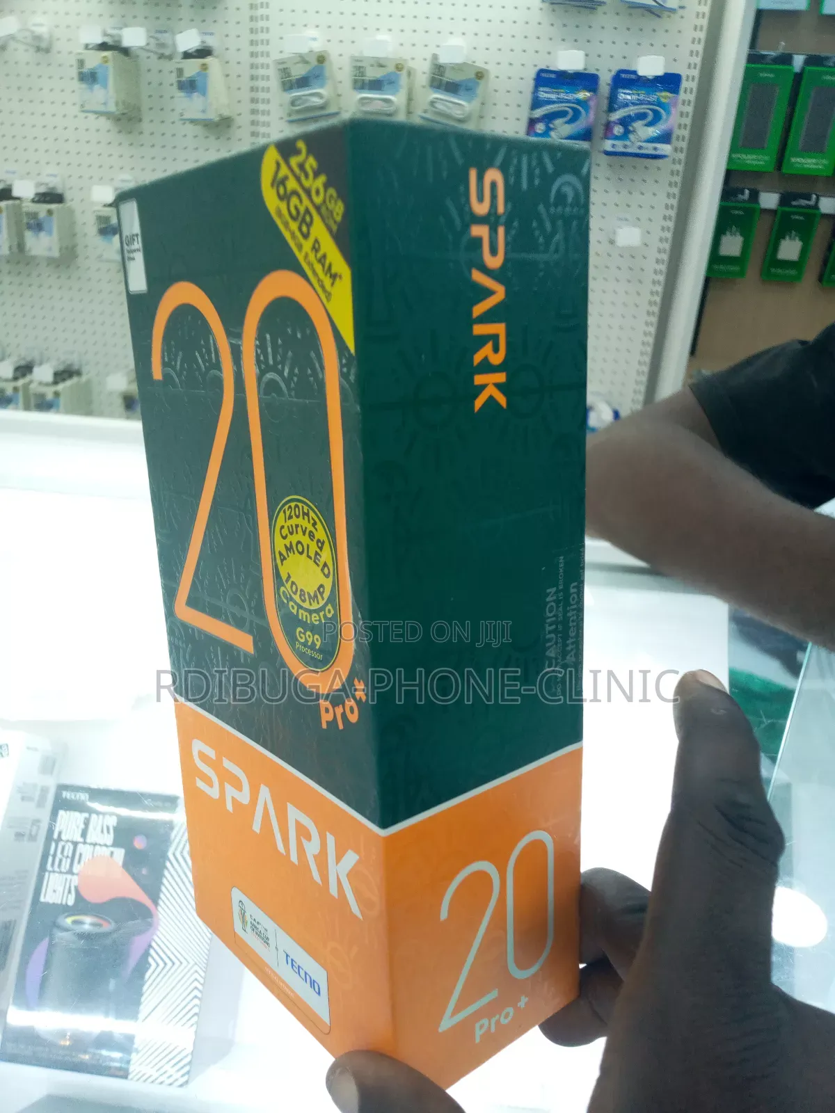 New Tecno Spark 20 Pro Plus 256 GB Black