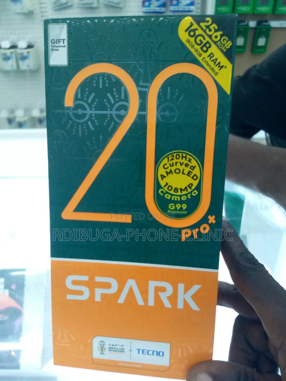 New Tecno Spark 20 Pro Plus 256 GB Black