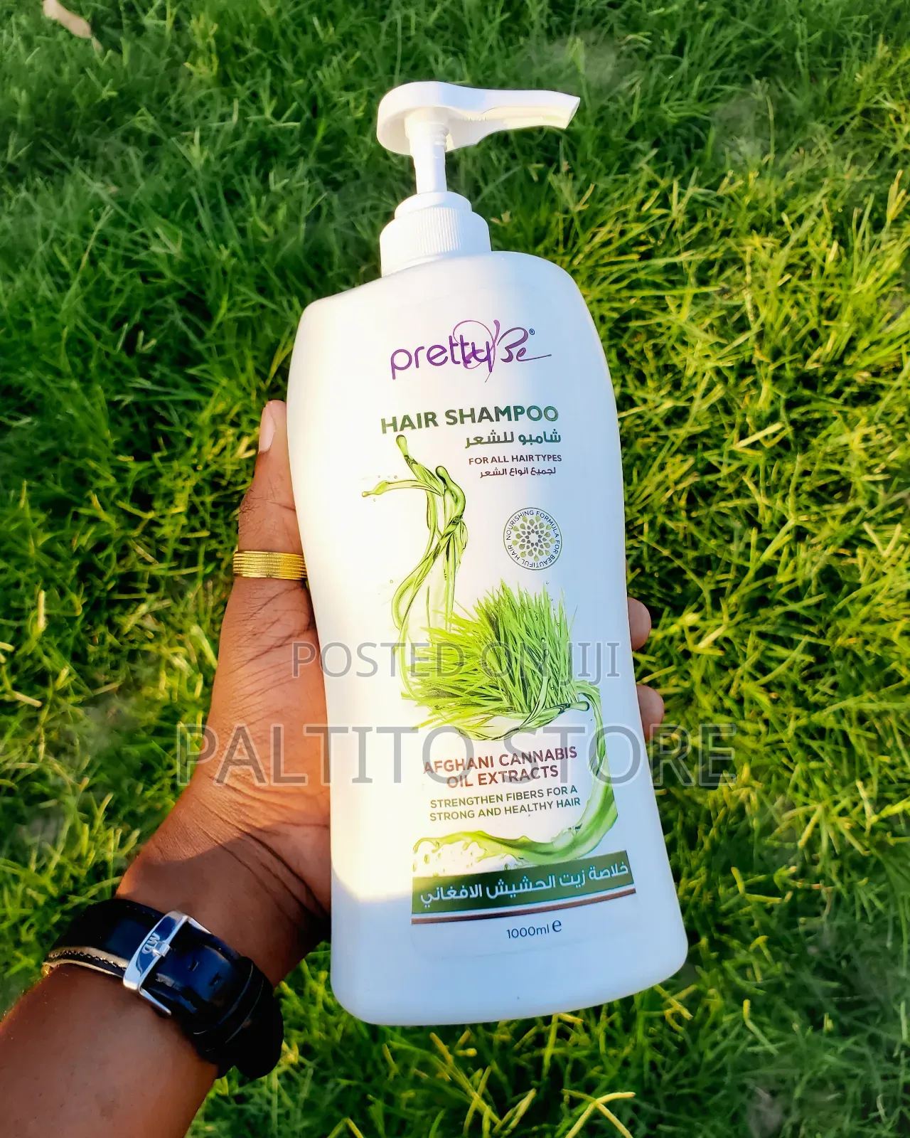 Pretty Be Moisturizing Shampoo.