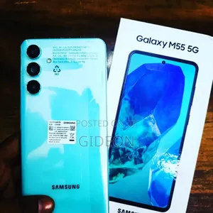 New Samsung Galaxy M55 256 GB Blue