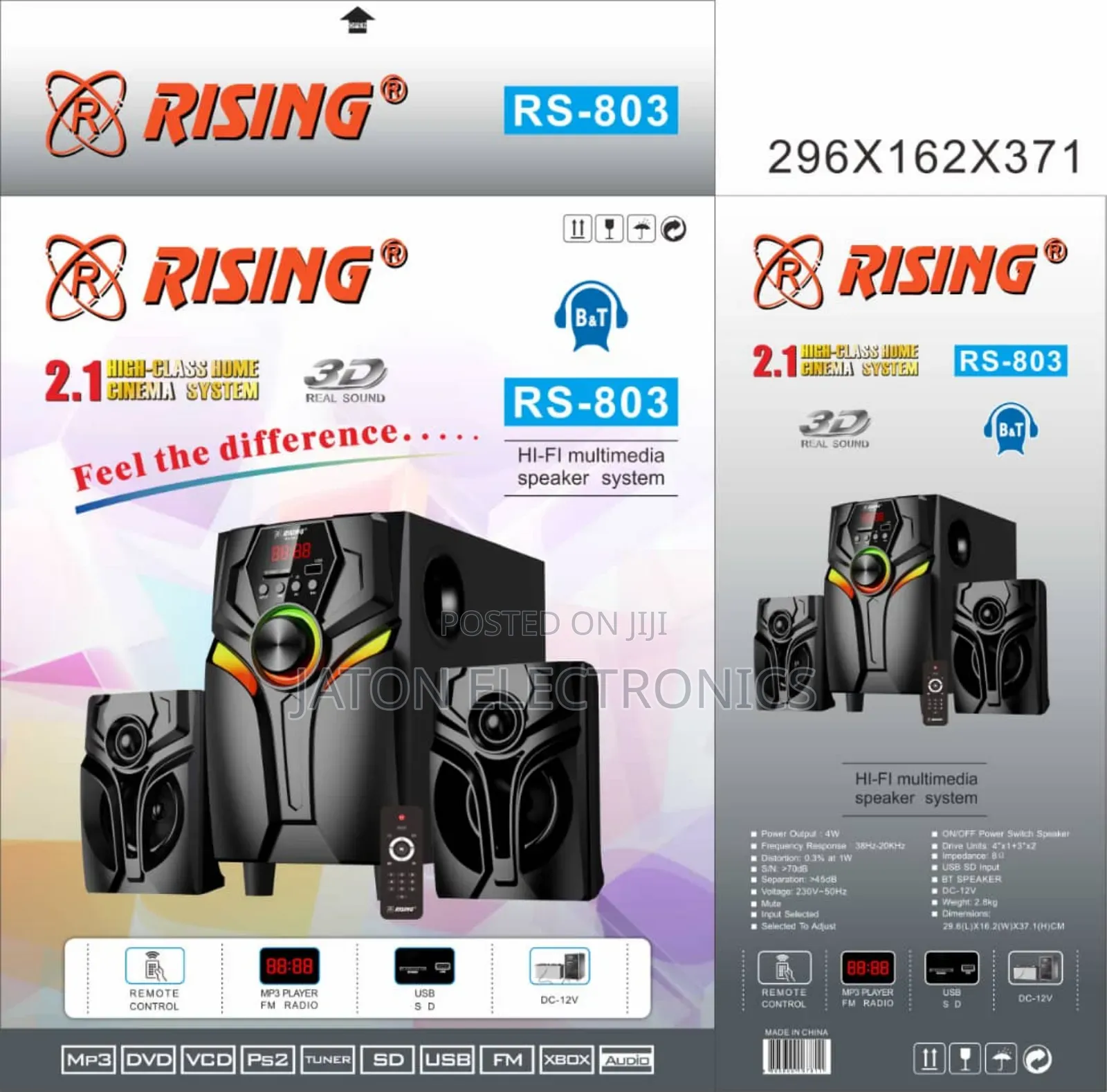 Rising Subwoofer Rs 803