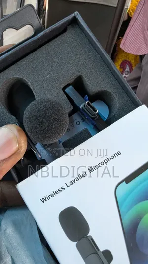 Wireless Microphone for Smartphone and Laptop