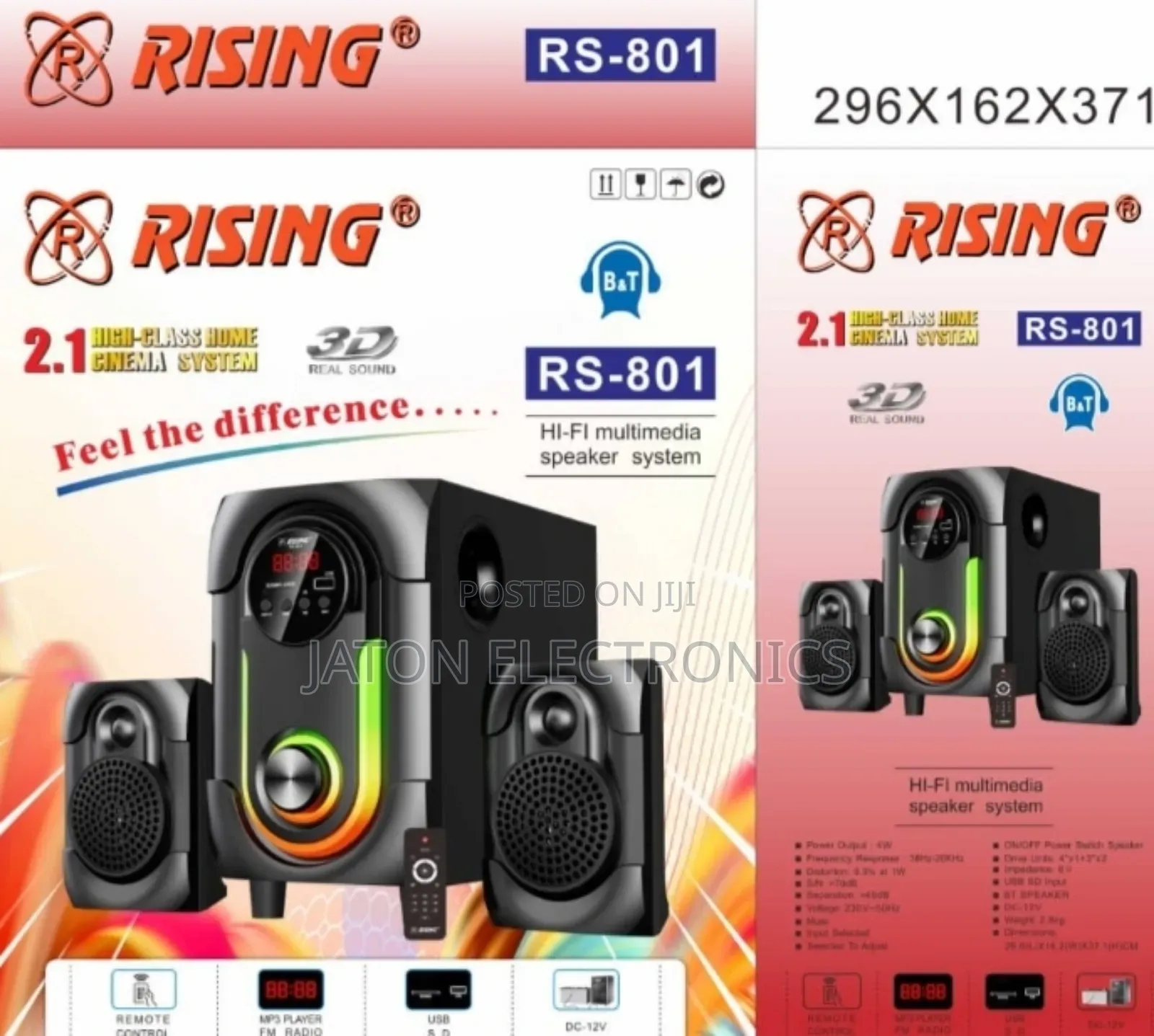 Rising Subwoofer Rs801