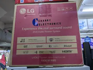 LG DVD Home Theater System 1000W Bass Blast  Lhd627