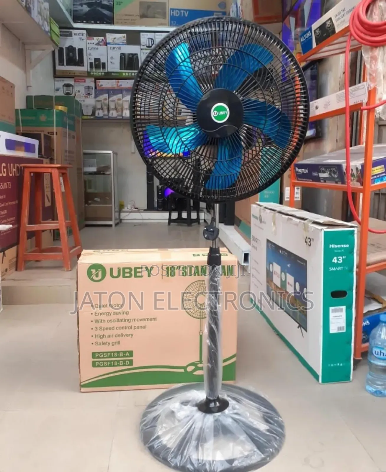 Ubey Stand Fan 18 Size